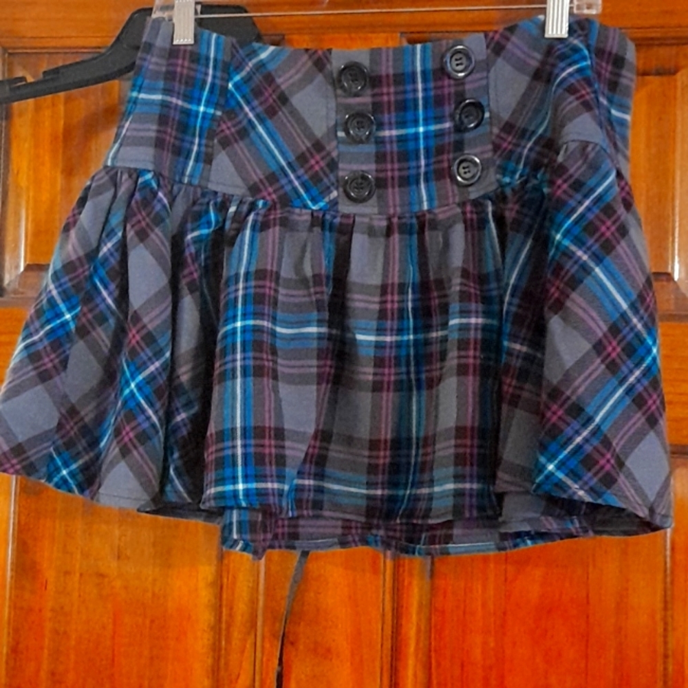 Plaid skirt